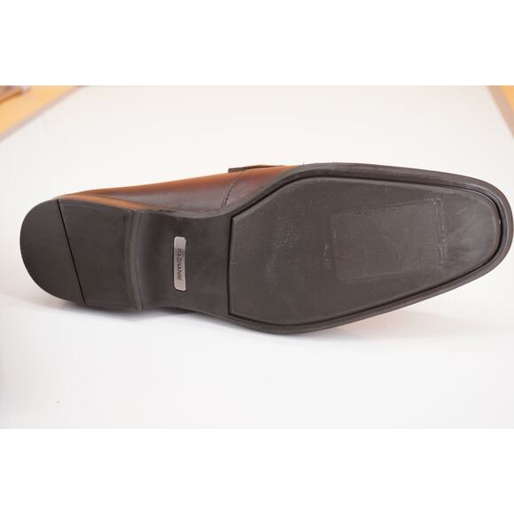 Magnanni Tazon Bit loafers size 9 New Mid brown Leather $395 NIB main image 5